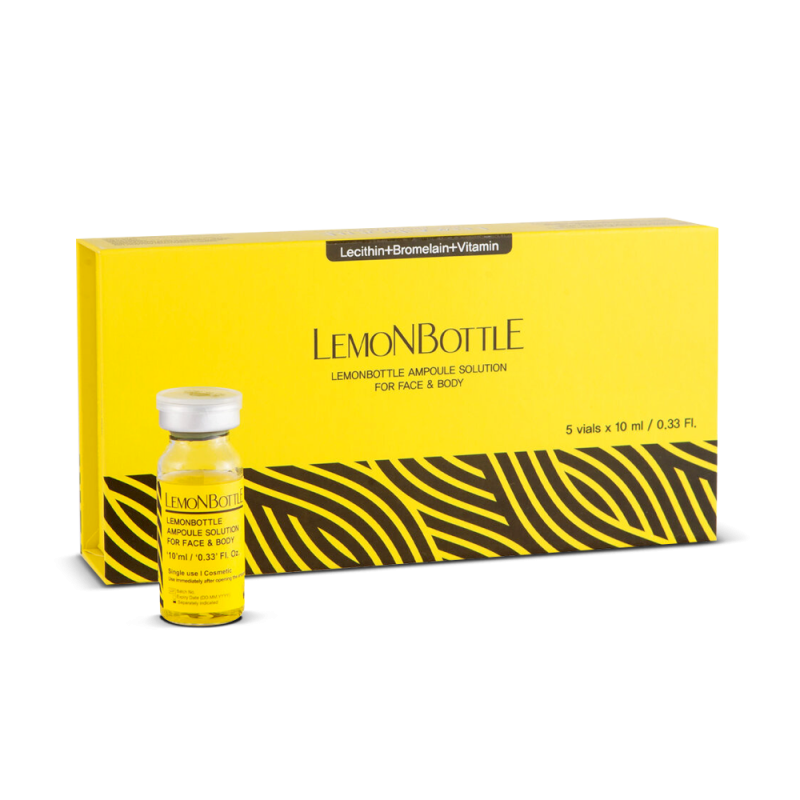 LEMON BOTTLE Ampoule Solution for Face & Body (5x10ml vial)