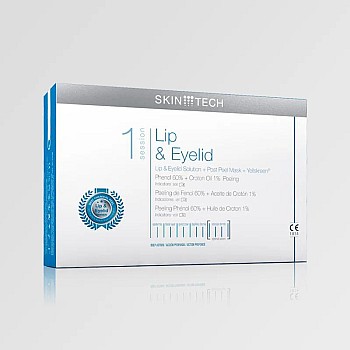Skin Tech Lip & Eyelid Solution 3ml (1 kit x 4 items)