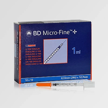BD Micro-Fine+ Penkanyle 1ml 29G (1 box x 100 pcs)