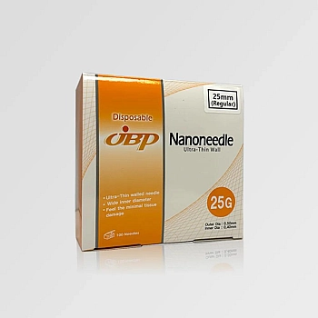 JBP Nanoneedle 25G x 25mm (100 pieces)