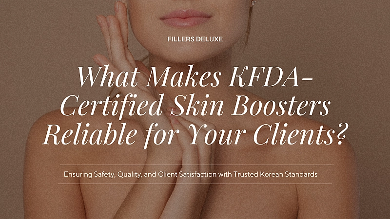 What Makes KFDA-Certified Skin Boosters Reliable for Your Clients?